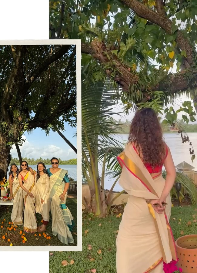 Actress Keerthy Suresh Onam Celebrations Viral Photos14