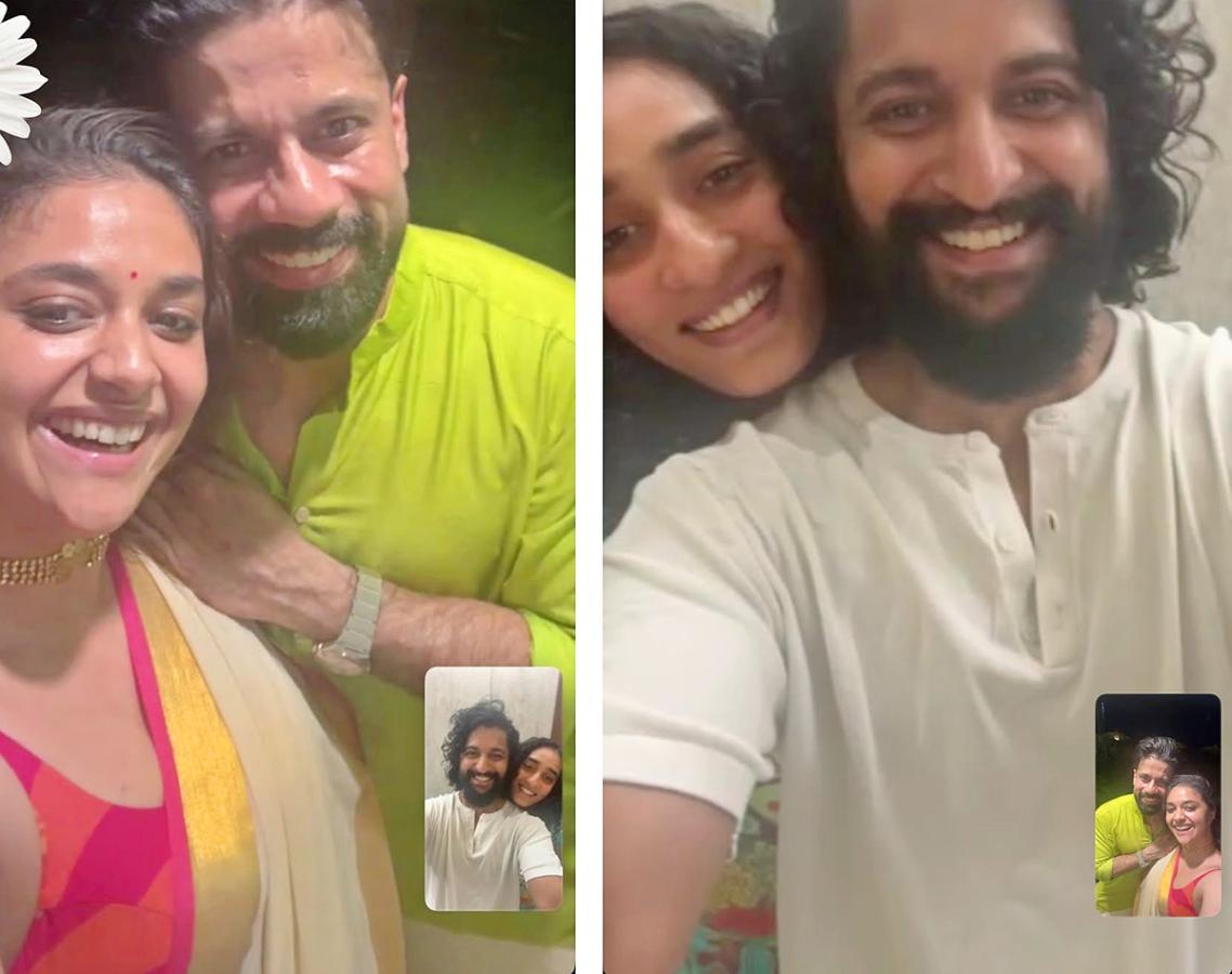 Actress Keerthy Suresh Onam Celebrations Viral Photos18