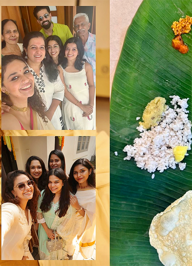 Actress Keerthy Suresh Onam Celebrations Viral Photos4