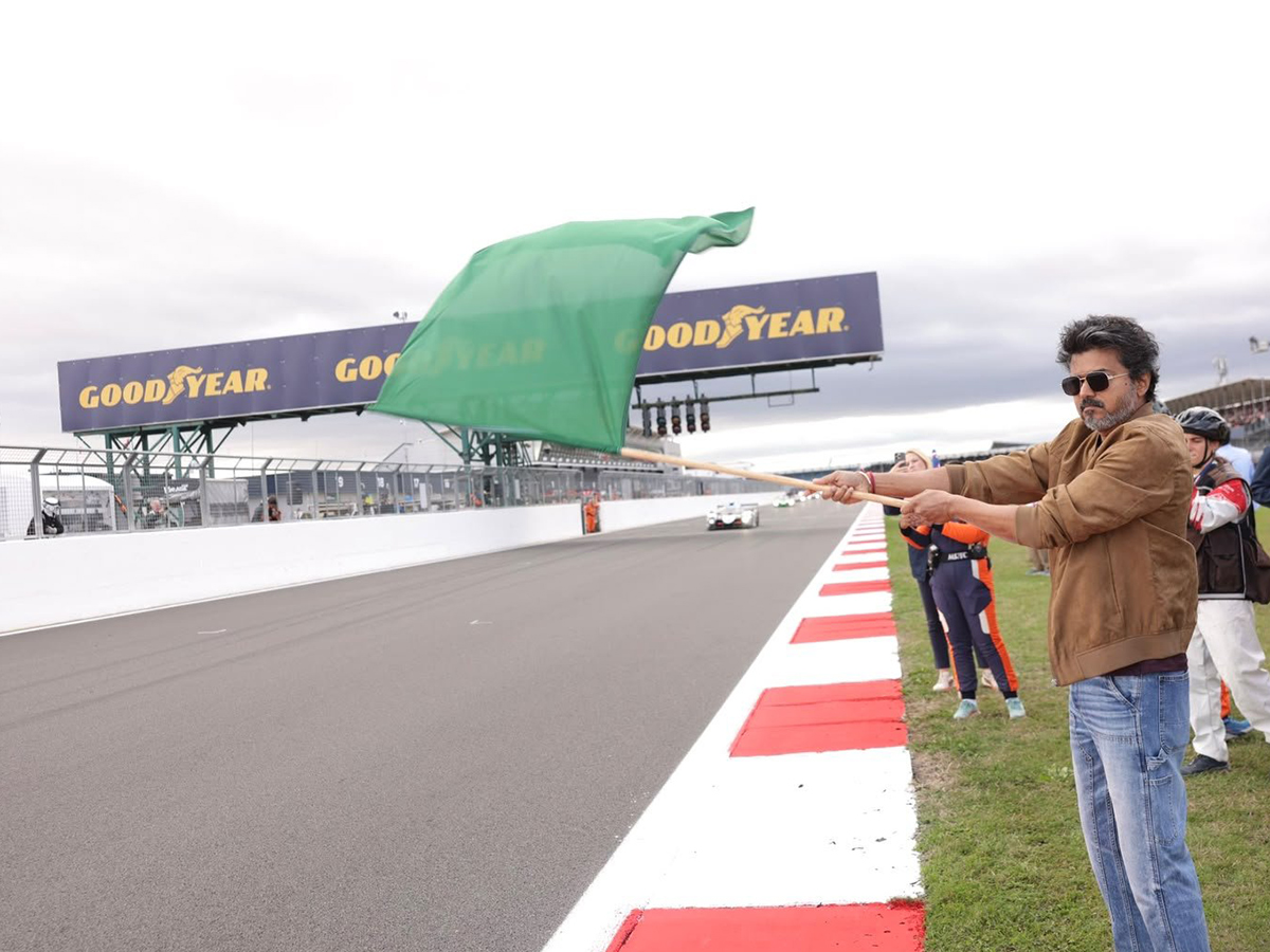 CM Vijay Meets Ajith Kumar: A Viral Reunion at Silverstone HD Photos13