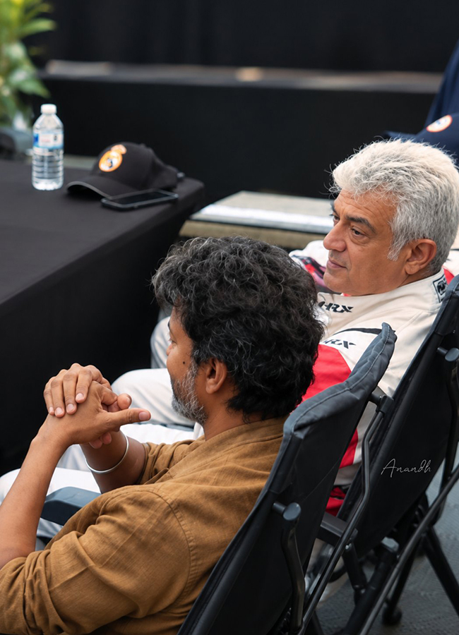 CM Vijay Meets Ajith Kumar: A Viral Reunion at Silverstone HD Photos20