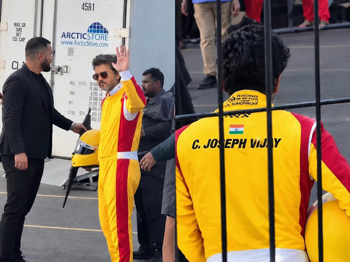 CM Vijay Meets Ajith Kumar: A Viral Reunion at Silverstone HD Photos8
