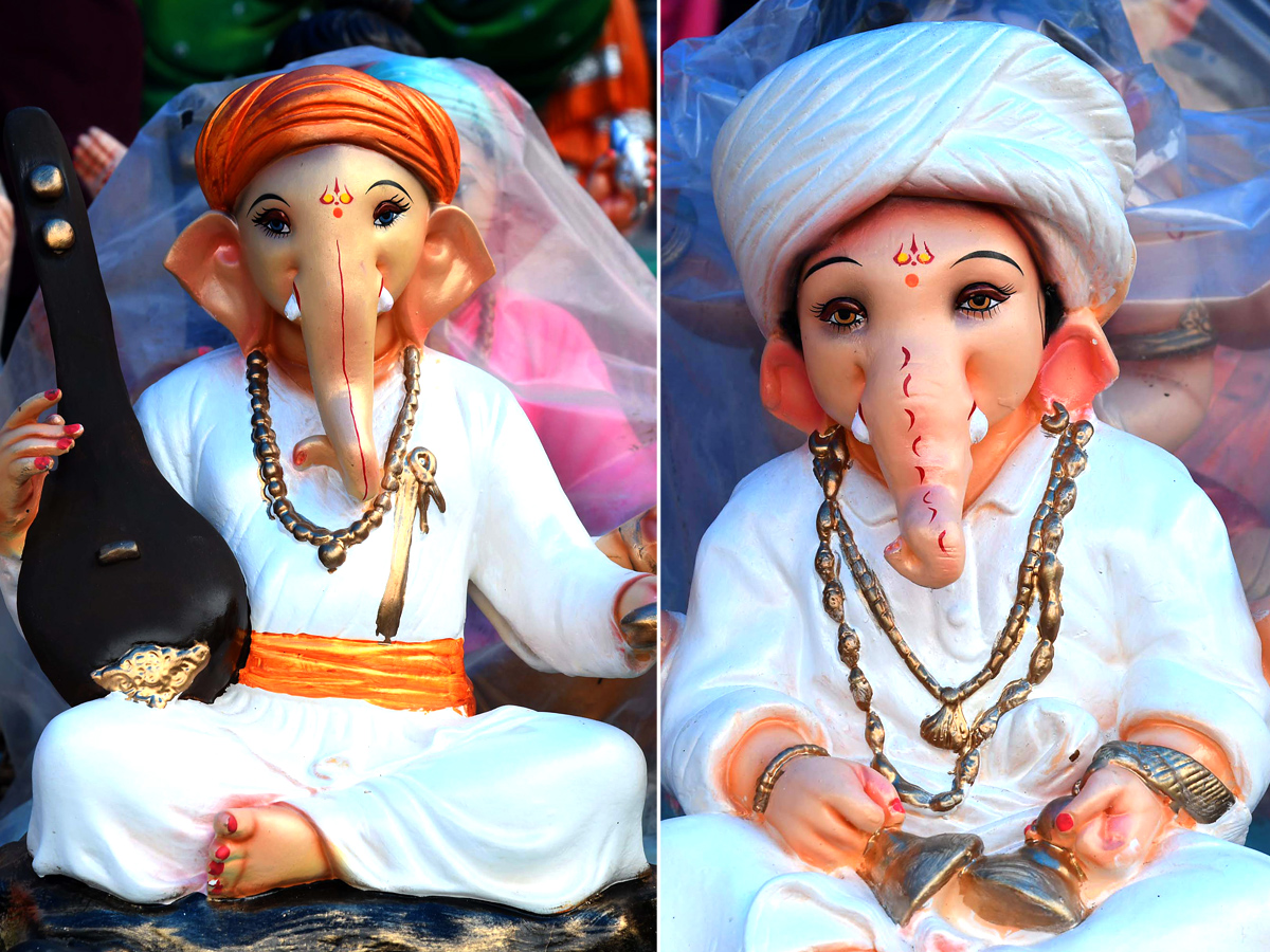 Vinayaka Chavithi 2026 : Different Ganesh Idols in Hyderabad1