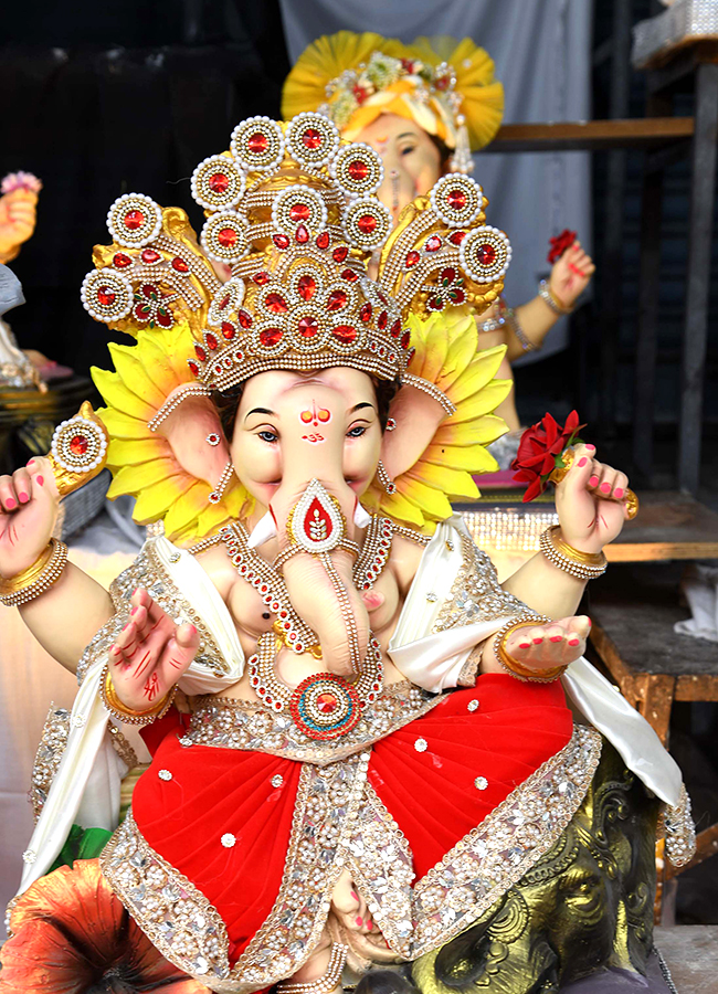 Vinayaka Chavithi 2026 : Different Ganesh Idols in Hyderabad13