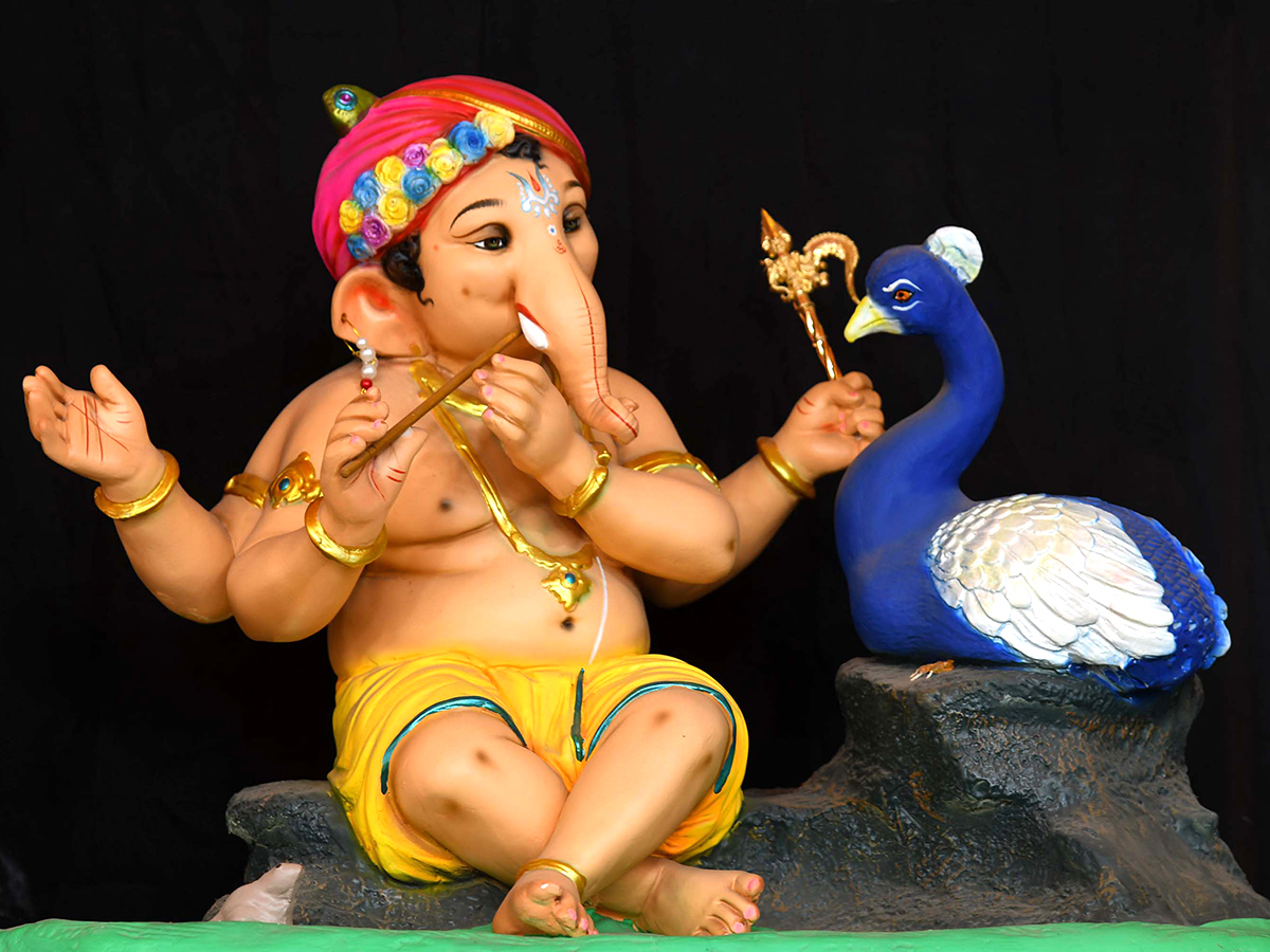 Vinayaka Chavithi 2026 : Different Ganesh Idols in Hyderabad19