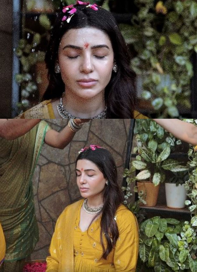 Samantha Shares Baby Shower Pics With Raj Nidimoru13
