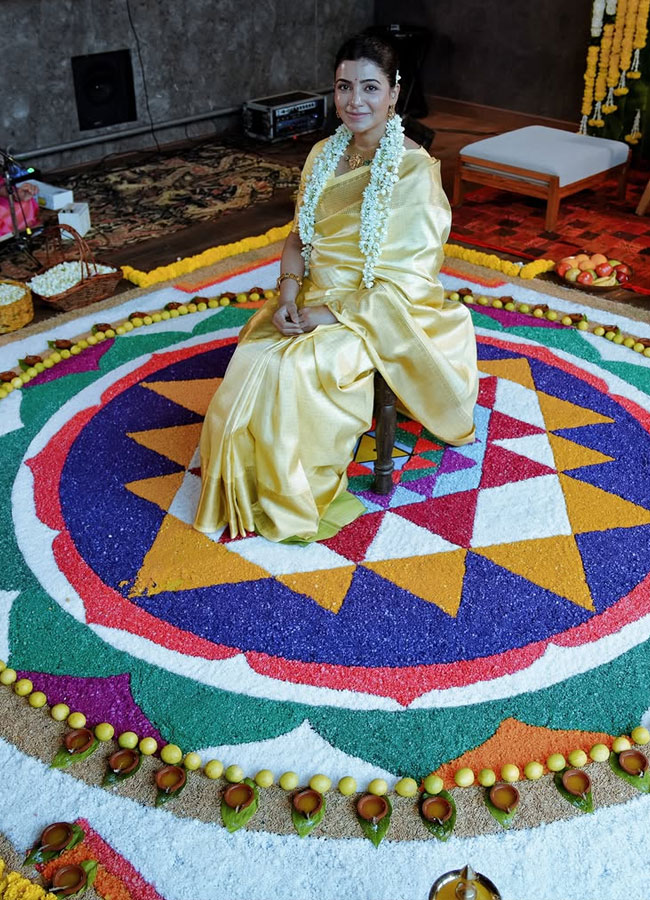 Samantha Shares Baby Shower Pics With Raj Nidimoru9