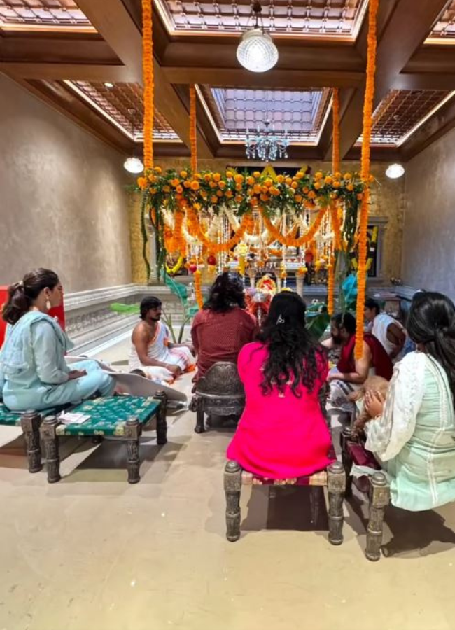 Mega And Allu Families Celebrate Vinayaka Chavithi In Grand Style, Photos Gallery Viral3