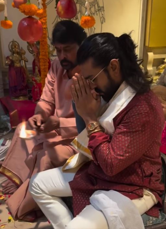 Mega And Allu Families Celebrate Vinayaka Chavithi In Grand Style, Photos Gallery Viral6