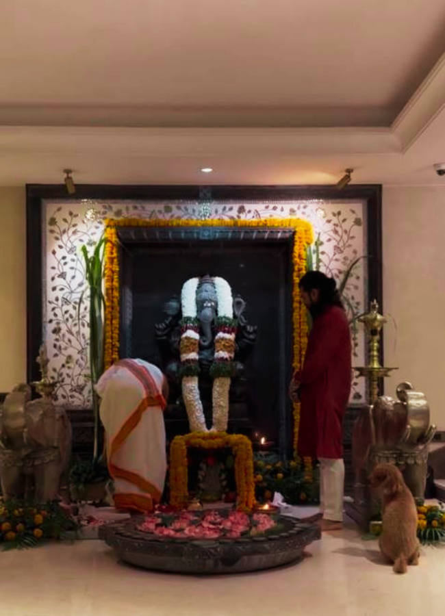 Mega And Allu Families Celebrate Vinayaka Chavithi In Grand Style, Photos Gallery Viral9