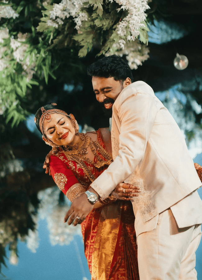 Actress Ahaana Krishna And Nimish Ravi Wedding Photos Trending On Social Media15