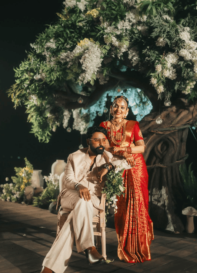 Actress Ahaana Krishna And Nimish Ravi Wedding Photos Trending On Social Media16