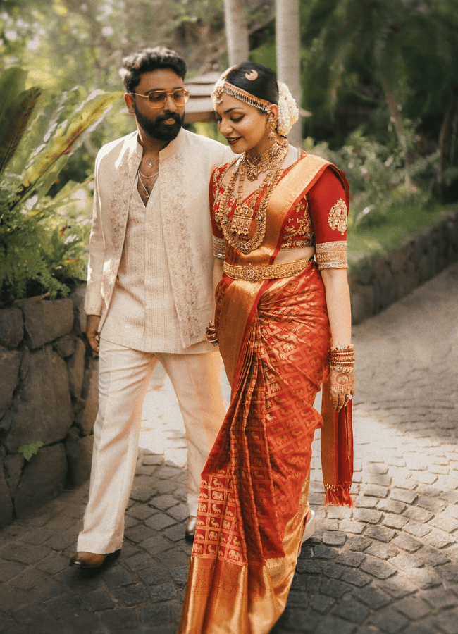 Actress Ahaana Krishna And Nimish Ravi Wedding Photos Trending On Social Media18