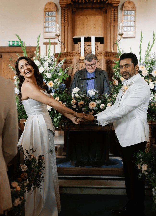 Suriya And Jyothika Remarry After 20 Years, Christian Wedding Photos Go Viral13