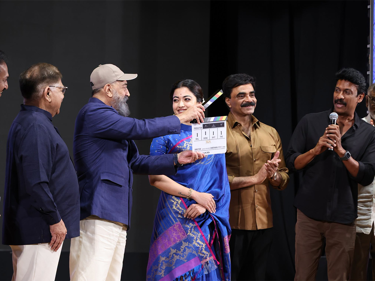 Rashmika Mandanna In M.S. Subbulakshmi Biopic HD Photos1