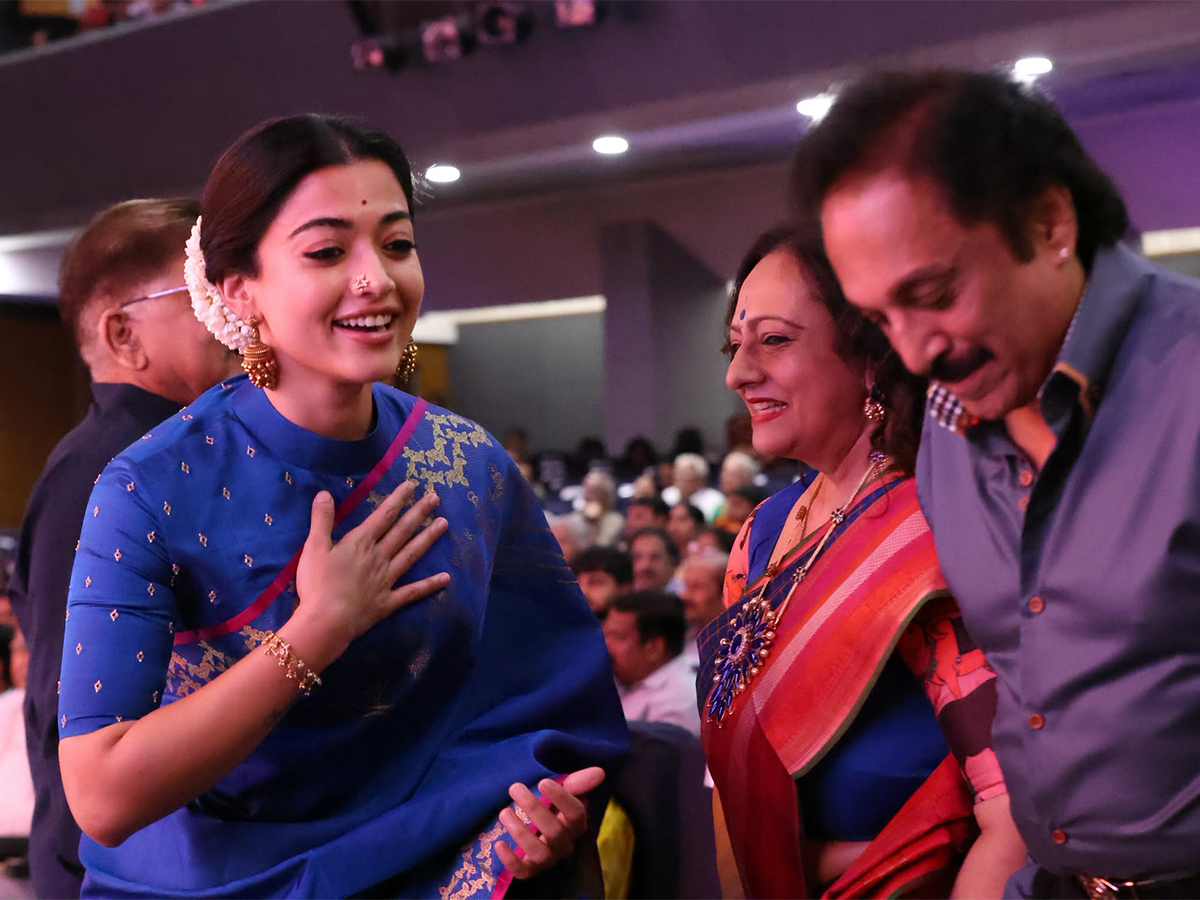 Rashmika Mandanna In M.S. Subbulakshmi Biopic HD Photos11