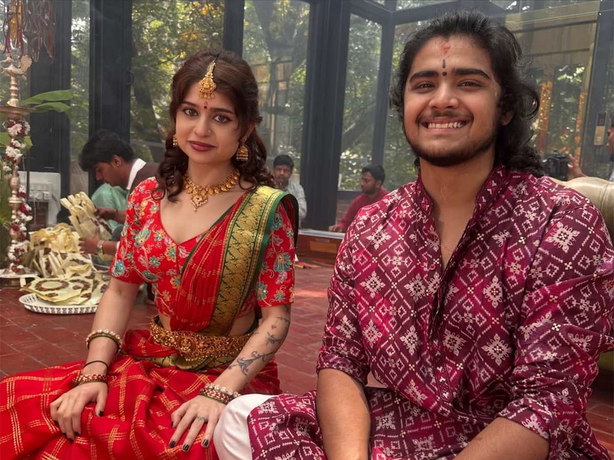 Vinayaka Chavithi celebrations at actor Upendra house viral photos10