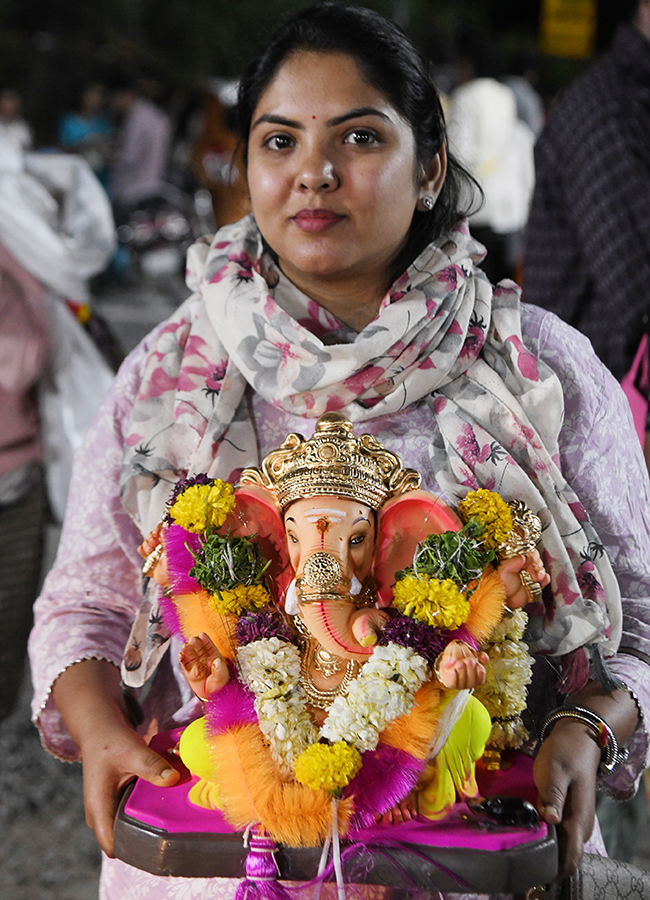 Ganesh Immersion Banned In Tank Bund 2026 Photos12