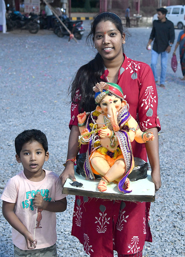 Ganesh Immersion Banned In Tank Bund 2026 Photos13