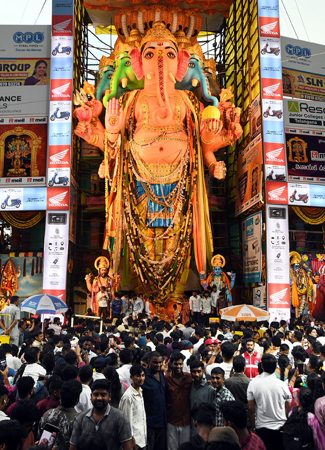 Ganesh Immersion Banned In Tank Bund 2026 Photos16