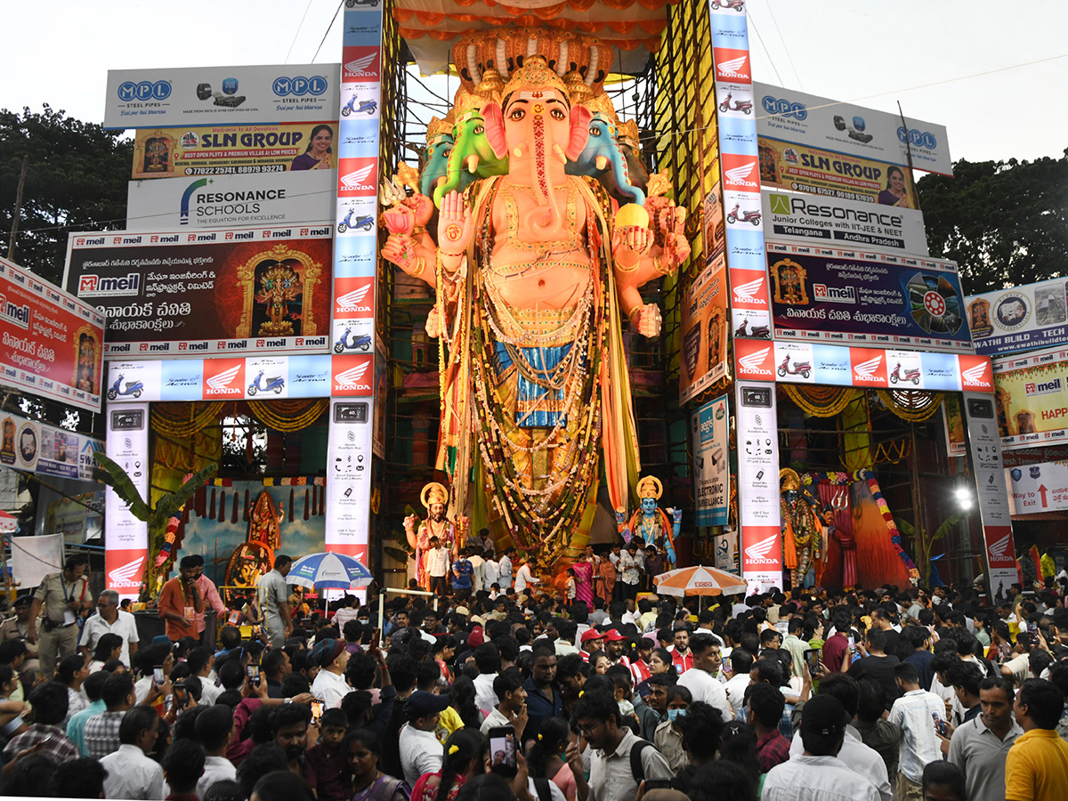 Ganesh Immersion Banned In Tank Bund 2026 Photos2