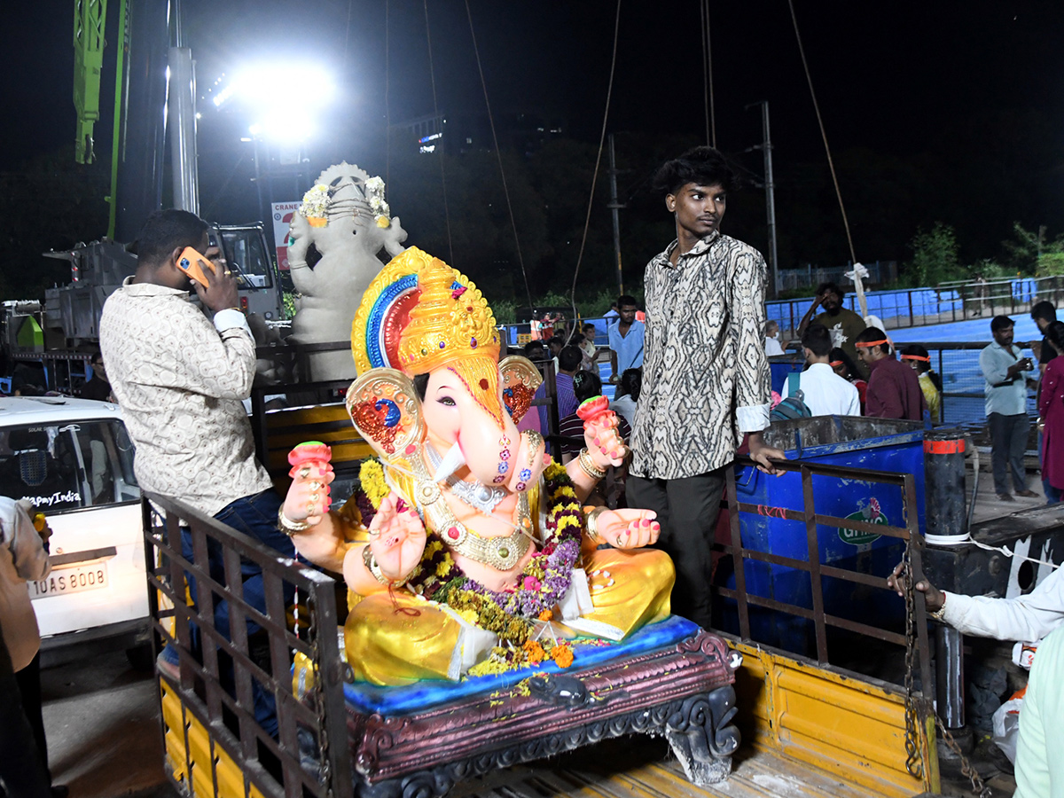 Ganesh Immersion Banned In Tank Bund 2026 Photos4