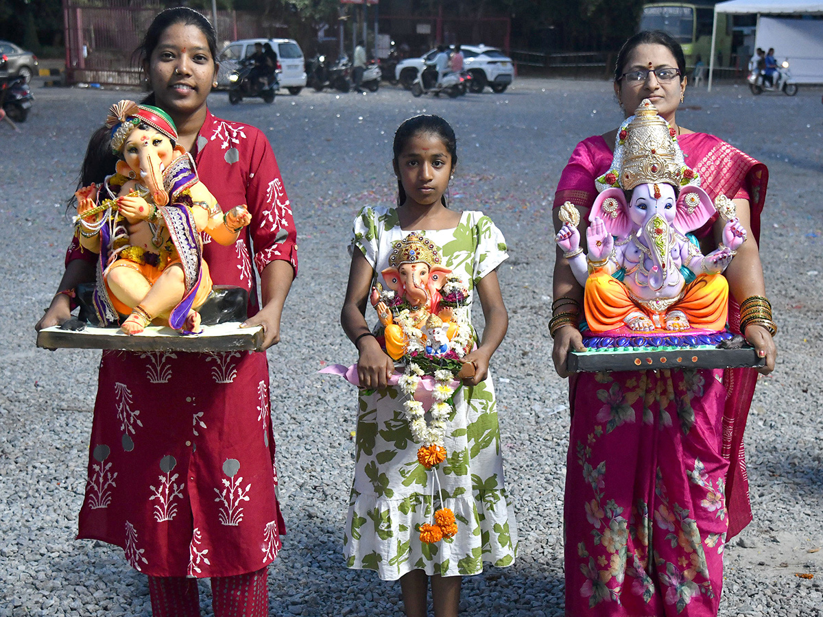 Ganesh Immersion Banned In Tank Bund 2026 Photos8