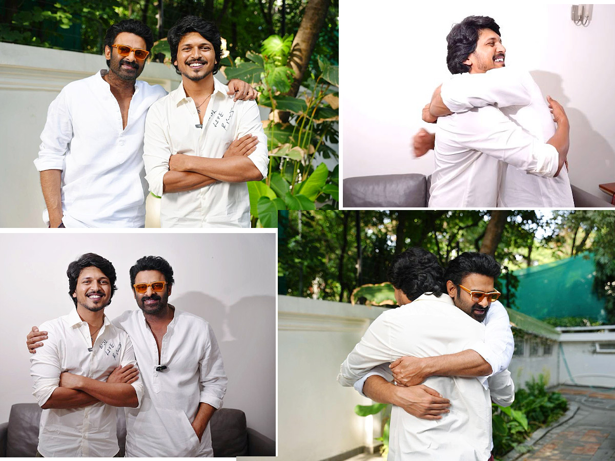 Die Hard Prabhas Fan Meets His Idol, Gets Autograph On His Shirt1