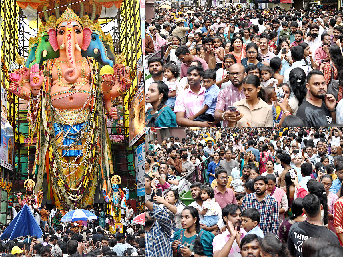 Sunday Rush at Khairatabad Ganesh1