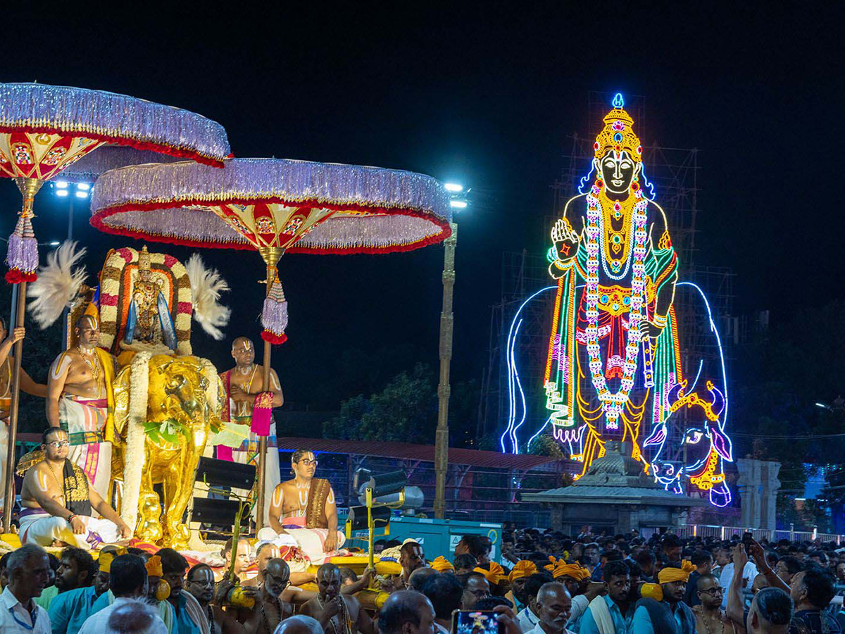 Tirumala Brahmotsavam 2026 : Sri Malayappa Swamy in Gaja Vahanam2