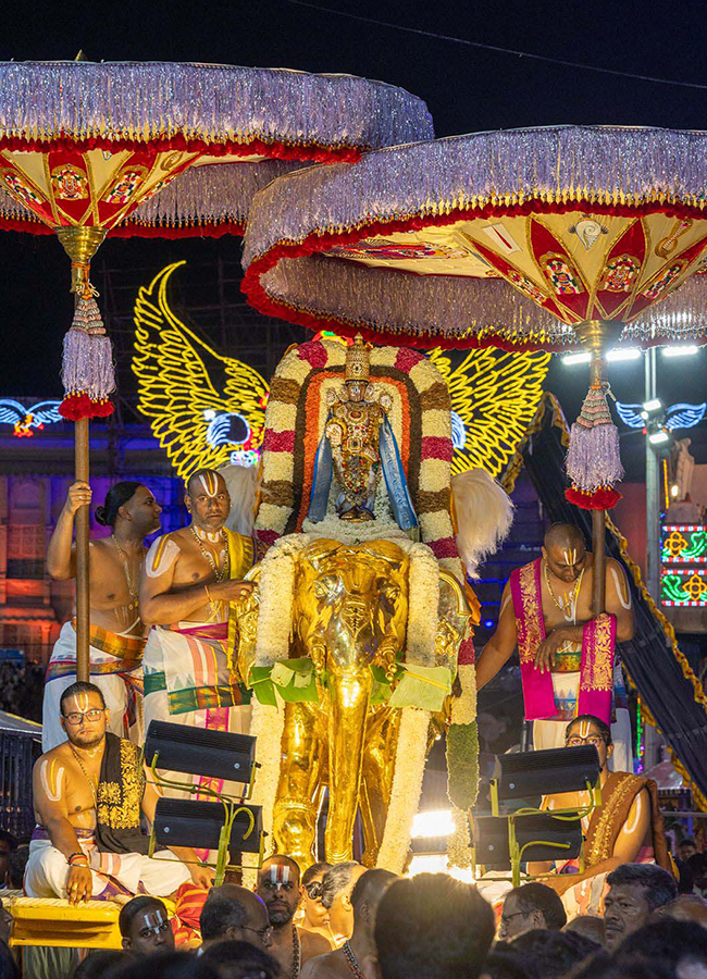 Tirumala Brahmotsavam 2026 : Sri Malayappa Swamy in Gaja Vahanam4