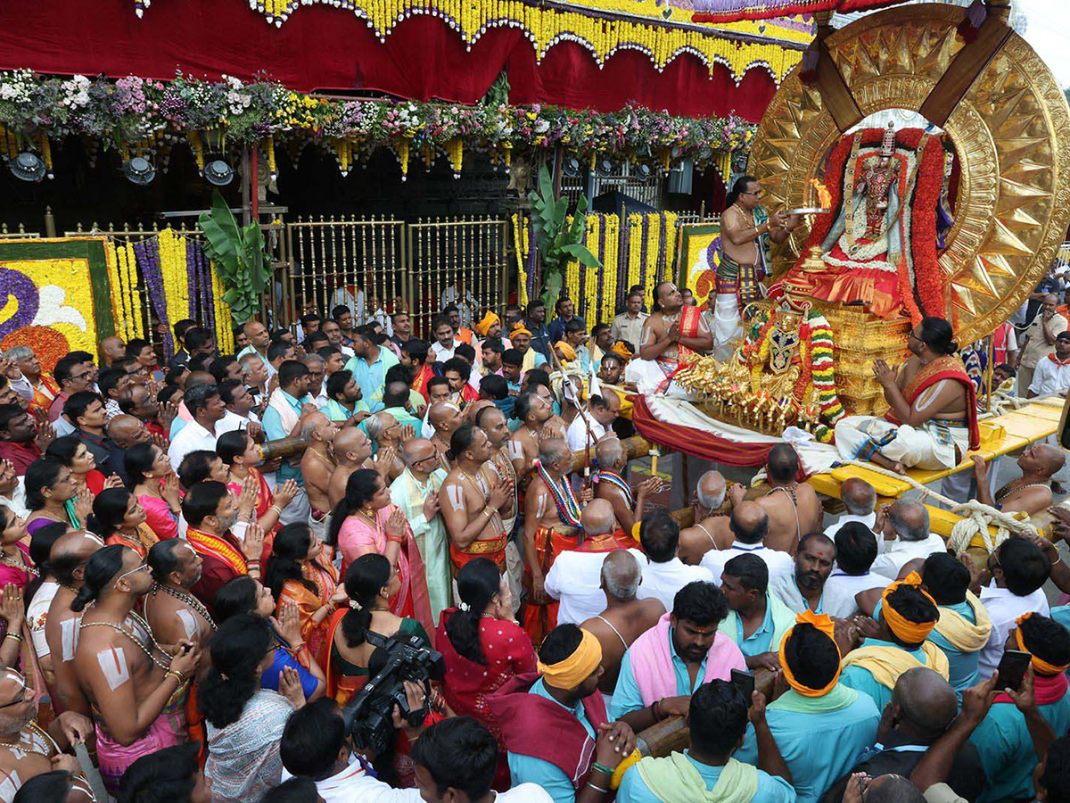 Tirumala Brahmotsavam Devotees on Surya Prabha Vahanam6