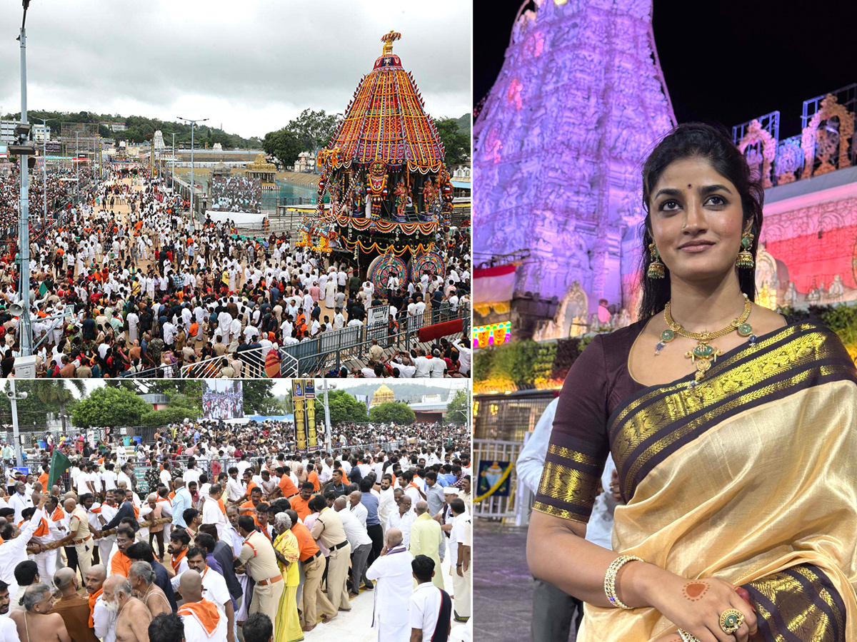 Annual Salakatla Rathotsavam Brahmotsavams in Tirumala 1