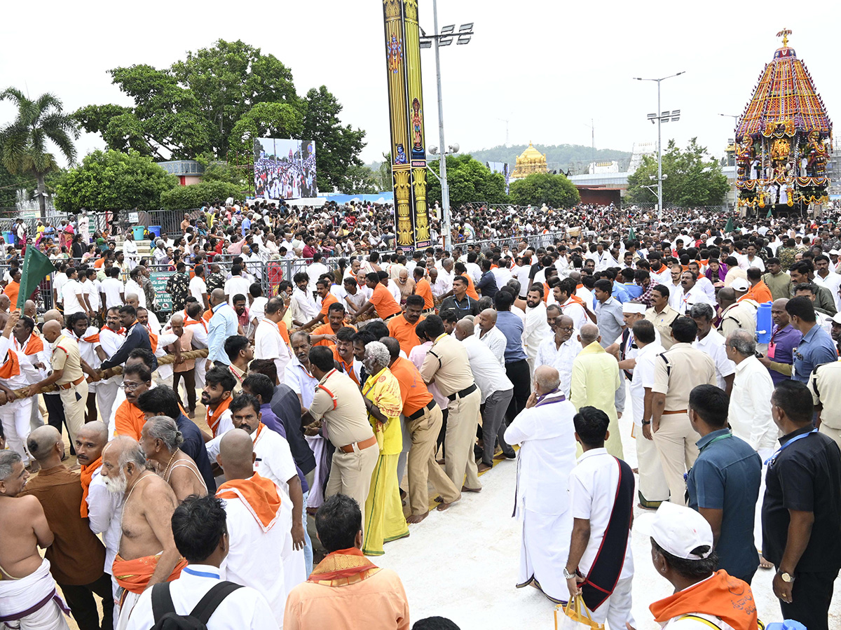 Annual Salakatla Rathotsavam Brahmotsavams in Tirumala 11