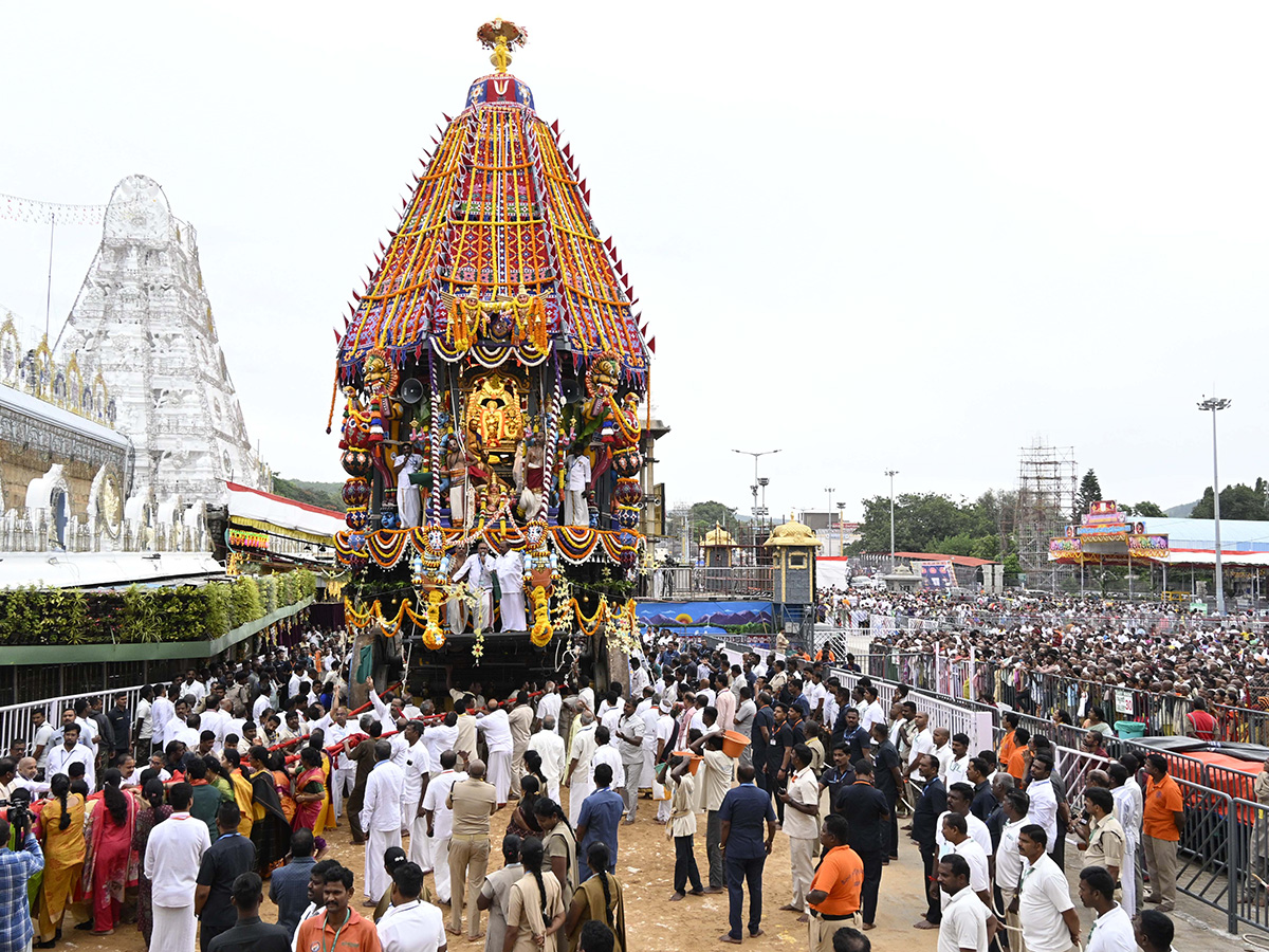 Annual Salakatla Rathotsavam Brahmotsavams in Tirumala 13