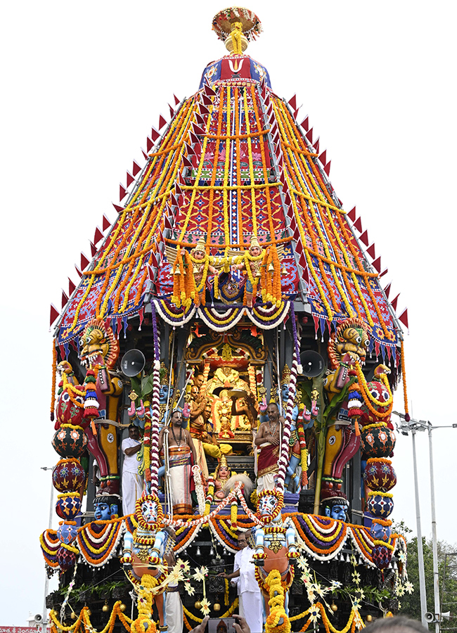 Annual Salakatla Rathotsavam Brahmotsavams in Tirumala 15