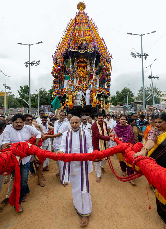 Annual Salakatla Rathotsavam Brahmotsavams in Tirumala 18