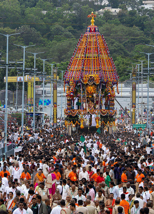 Annual Salakatla Rathotsavam Brahmotsavams in Tirumala 19
