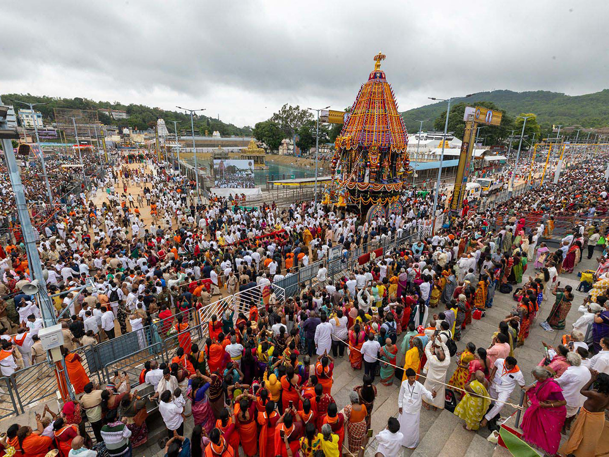 Annual Salakatla Rathotsavam Brahmotsavams in Tirumala 2