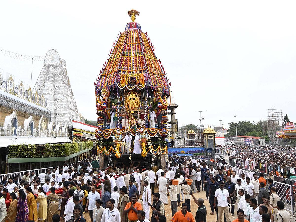 Annual Salakatla Rathotsavam Brahmotsavams in Tirumala 20
