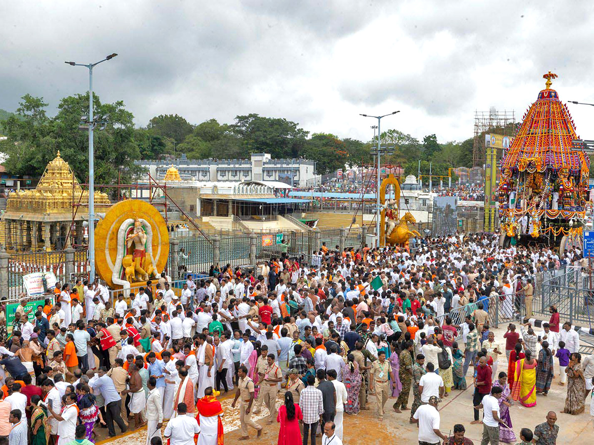Annual Salakatla Rathotsavam Brahmotsavams in Tirumala 21
