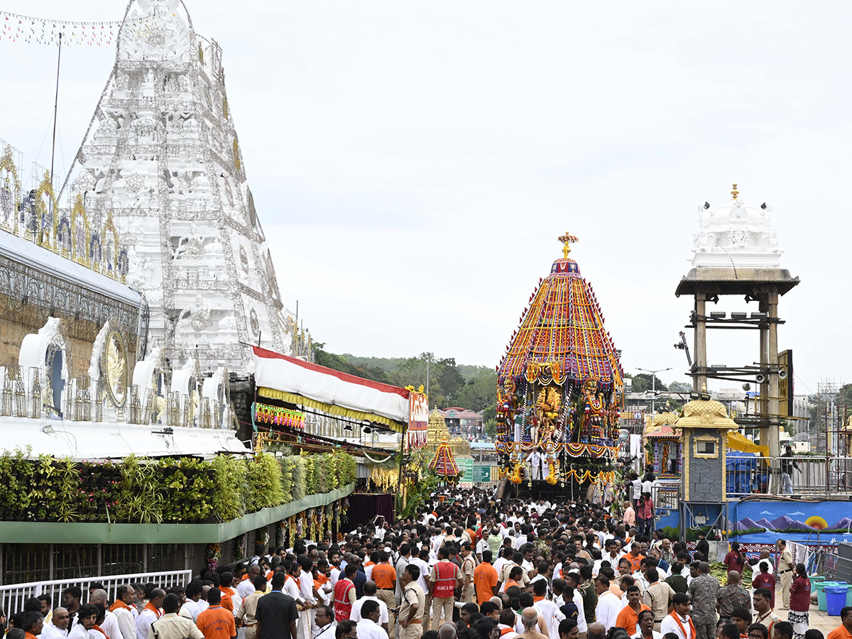Annual Salakatla Rathotsavam Brahmotsavams in Tirumala 22