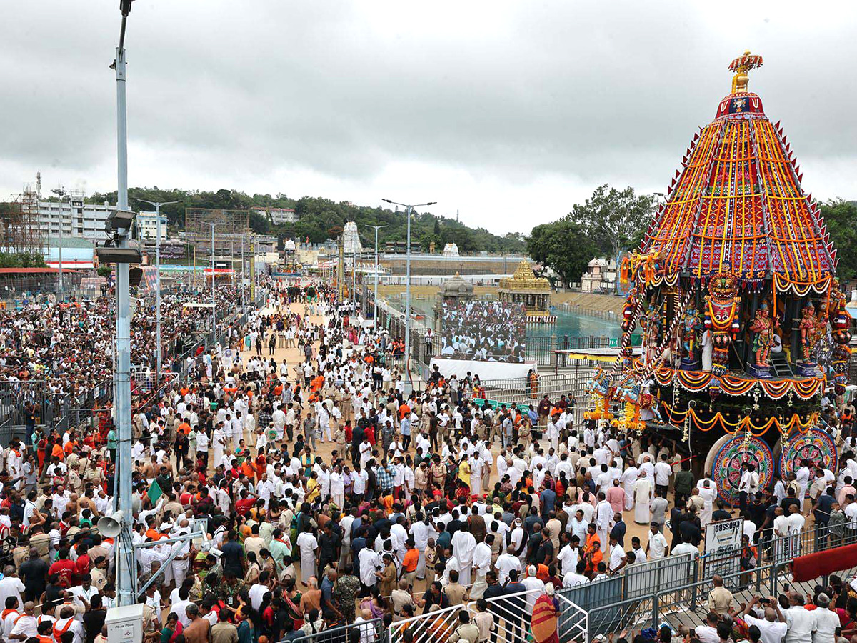 Annual Salakatla Rathotsavam Brahmotsavams in Tirumala 3