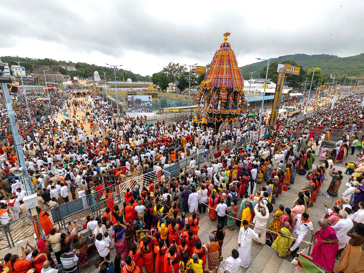 Annual Salakatla Rathotsavam Brahmotsavams in Tirumala 5