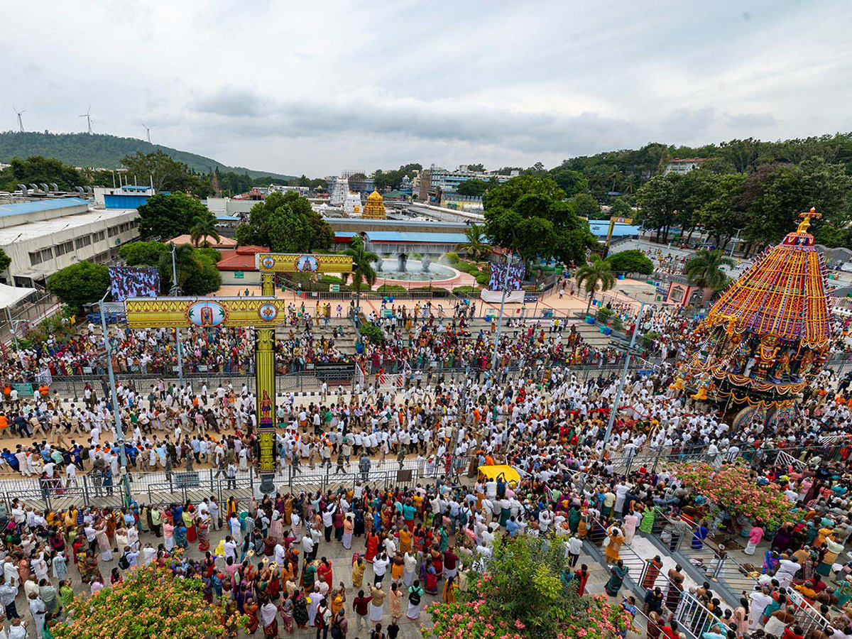 Annual Salakatla Rathotsavam Brahmotsavams in Tirumala 6