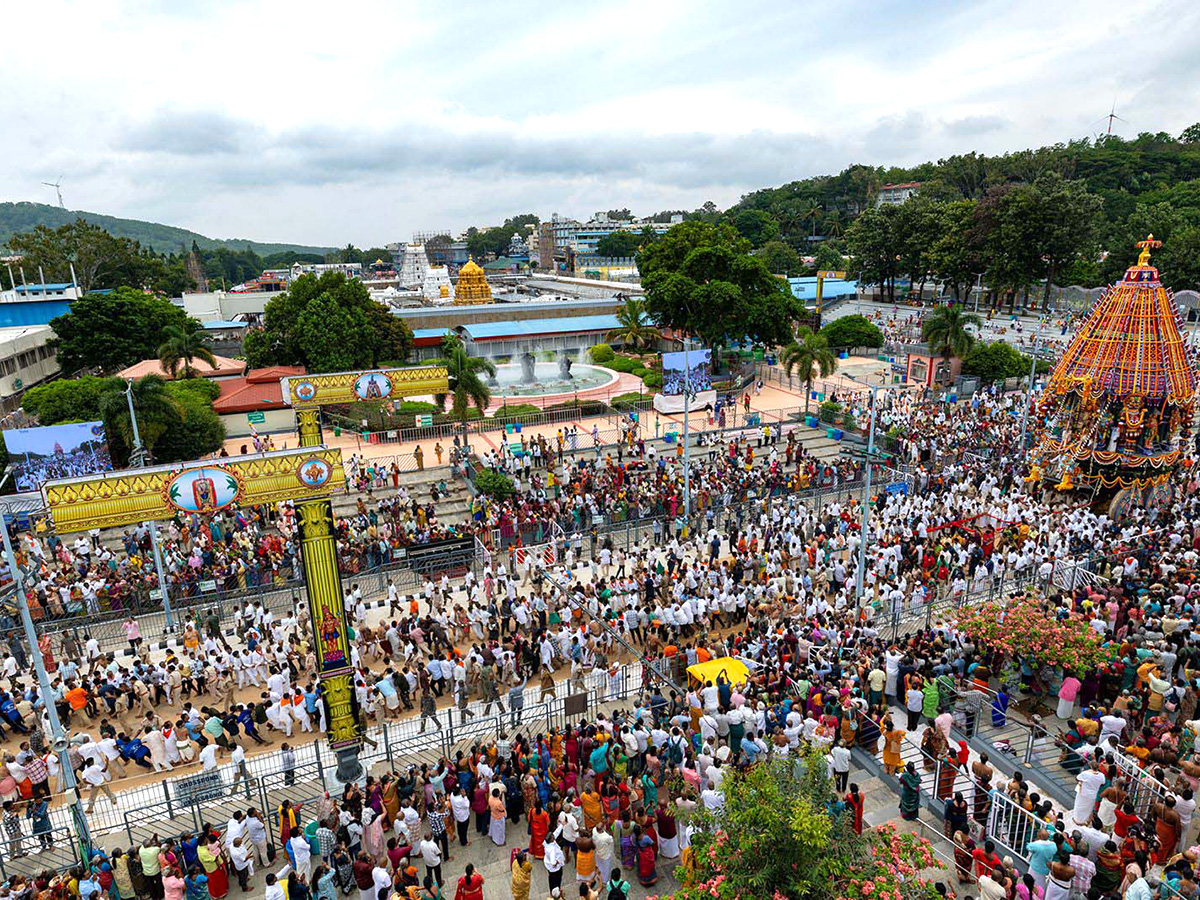 Annual Salakatla Rathotsavam Brahmotsavams in Tirumala 7