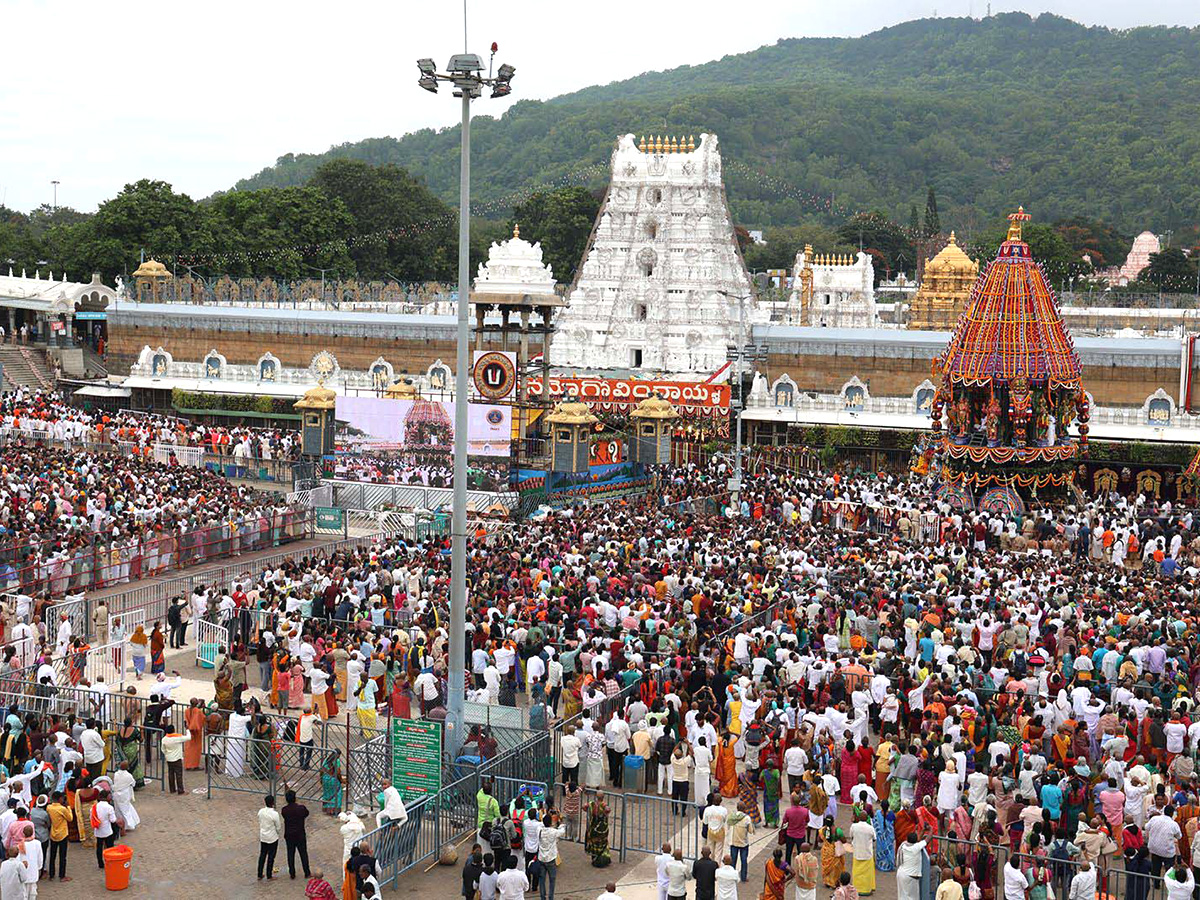 Annual Salakatla Rathotsavam Brahmotsavams in Tirumala 9