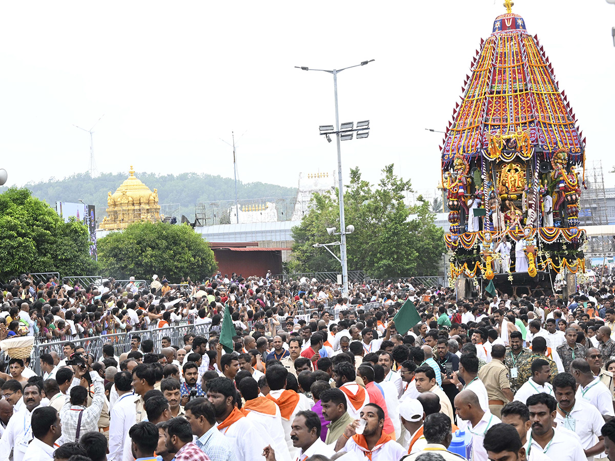 Annual Salakatla Rathotsavam Brahmotsavams in Tirumala 10