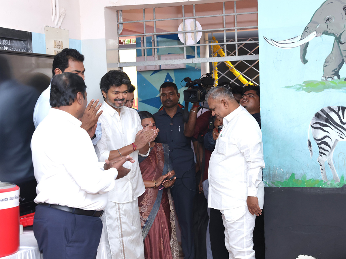 CM Vijay Perunthalaivar Kamarajar Morning Meal Scheme HD Photos12