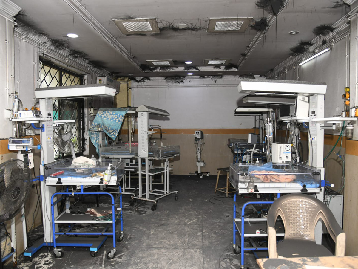 Fire Breaks Out at Adilabad RIMS Hospital HD Photos1